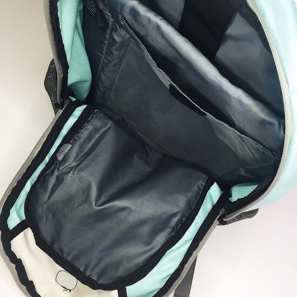 SwissGear Women's Aqua Blue 16" Laptop Backpack - Picture 3 of 7